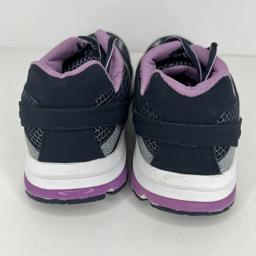 Dr. Scholl's Womens Size 6.5W Navy and Violet Athletic Shoe Gel Cushion Insole